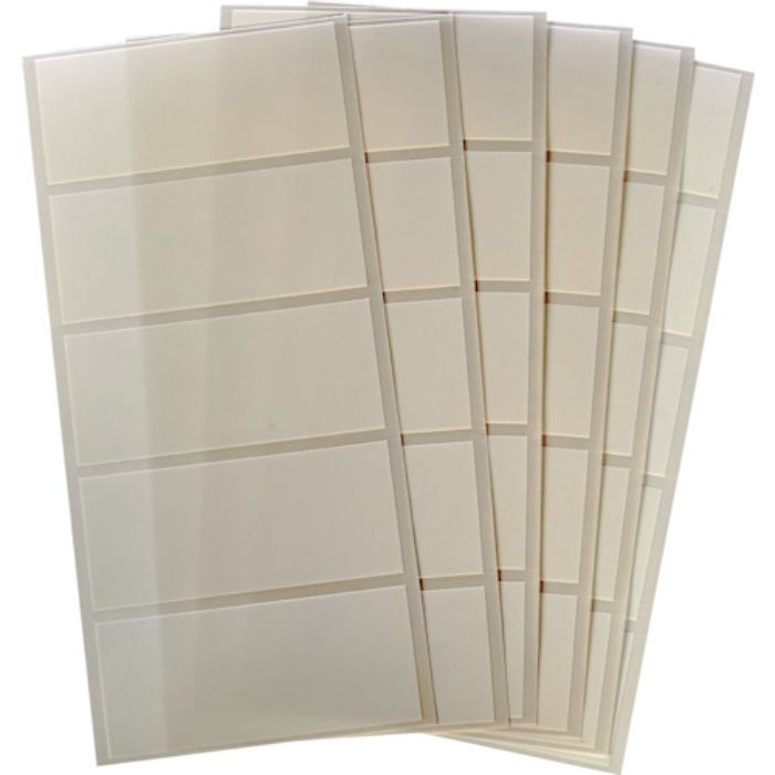 TRUSCO まゆ毛取りシール 70X30mm 100枚1組(Tcode:3830415)