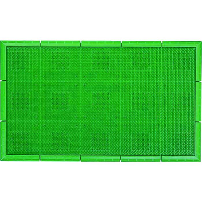 コンドル エバック 屋外用マット サンステップマット #1 450mm×600mm 緑(Tcode:4804678)