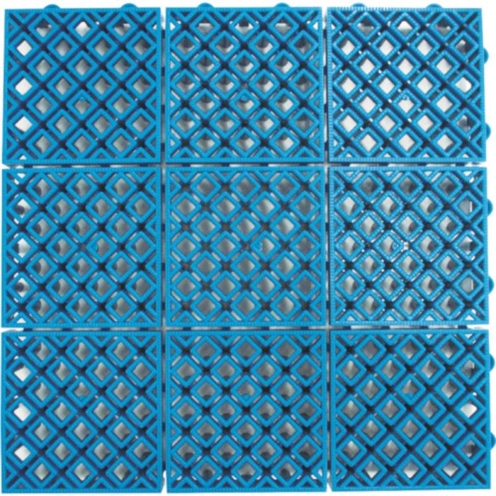 コンドル ジョイントスノコ ニューマフロス 本駒 ブルー 幅300×長さ300×厚さ25mm(Tcode:3935078)