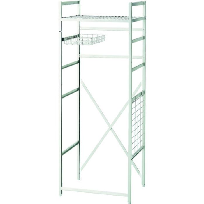 コンドル モップハンガー 清掃システムラック SKラック本体 幅660×奥行506×高さ1700(Tcode:4088450)