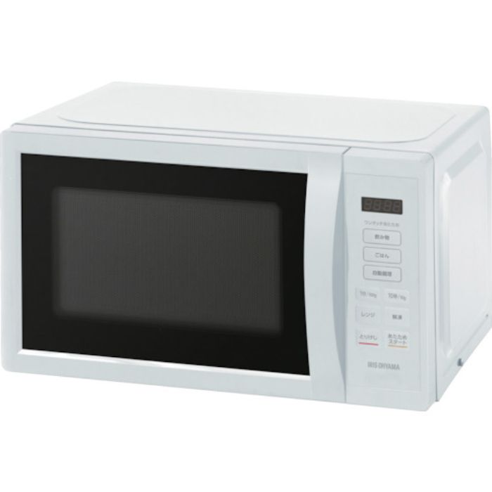 IRIS 101848 単機能レンジ18L フラットテーブル ホワイト(Tcode:4573104)
