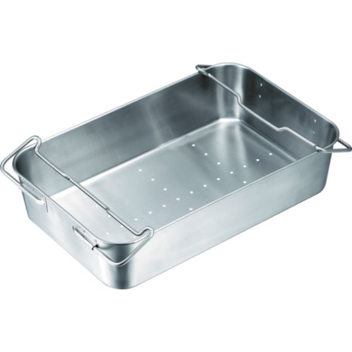 IKD 抗菌 ストッパー付給食バット 運搬型穴明(Tcode:3872718)