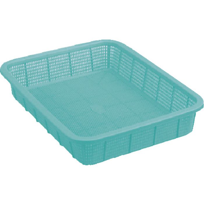 積水 角かご浅型 中 青(Tcode:3196909)