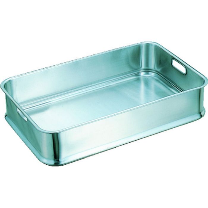 スギコ 18-8給食バット 手穴付 610×385×130(Tcode:5006406)