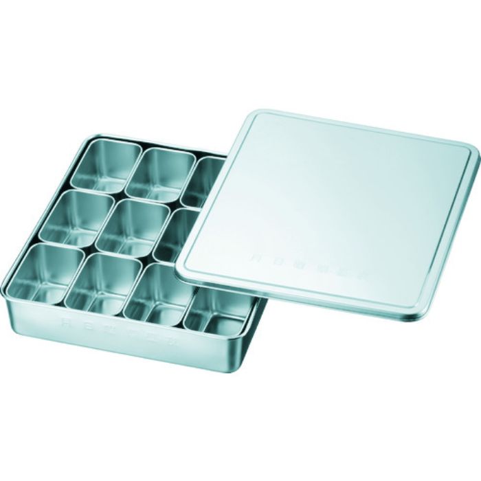 スギコ 18-8検食用容器 田型日付入 12個入 327×286×63(Tcode:5006864)
