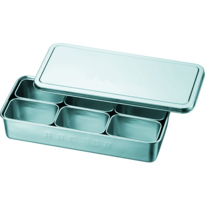 スギコ 18-8検食用容器 田型日付入 6個入 327×148×63(Tcode:5006686)