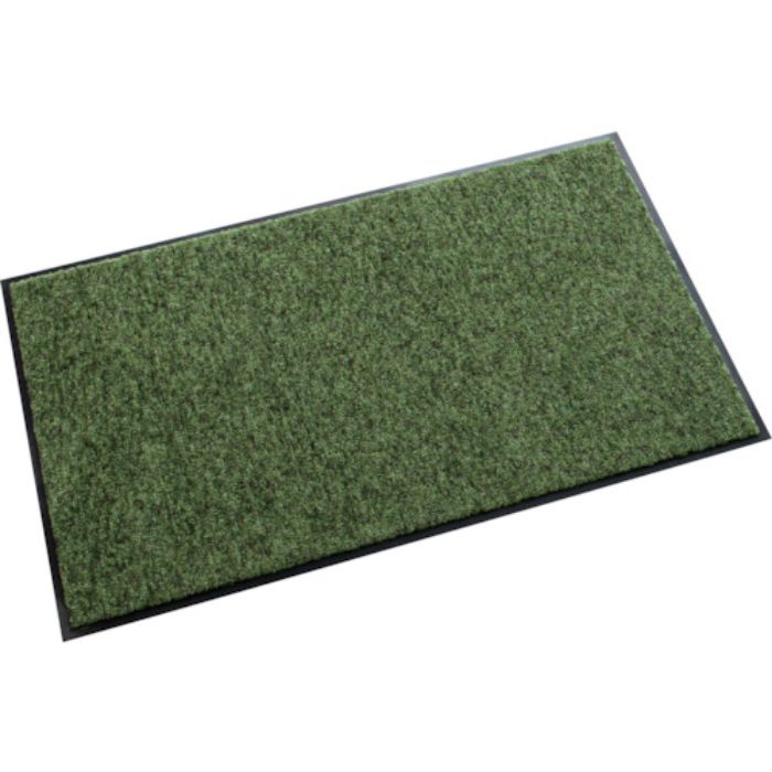 テラモト 屋内用マット トレビアンHC 緑 600×900mm(Tcode:3685349)
