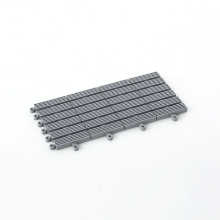 テラモト フリーラインマット 灰 150×300mm(Tcode:4040325)