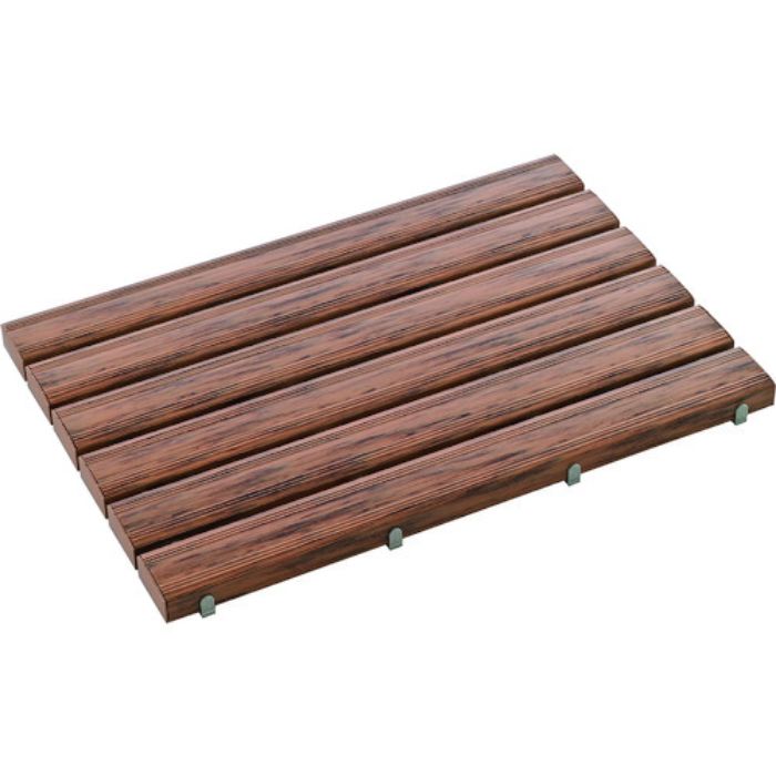 テラモト 抗菌安全スノコ(お客様組立品)600×900mm 木調(Tcode:1203677)