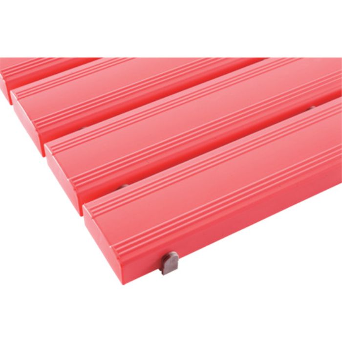 テラモト 抗菌安全スノコ(完成品)400×1800mm ピンク(Tcode:1141316)