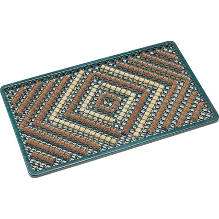 テラモト テラマットダイヤ 450×750mm グリーン(Tcode:3547353)