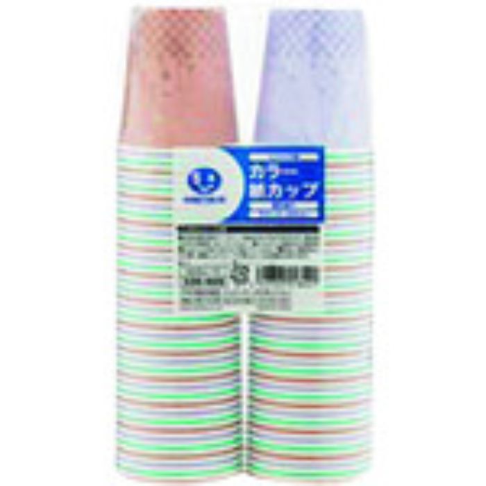 JTX 330489)カラ-紙カップST柄 7oz 80個 N030J7C(Tcode:1970992)