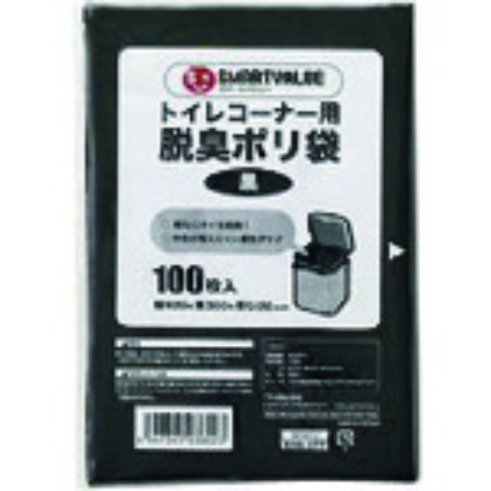 JTX 830377トイレコーナー用脱臭ポリ袋100枚入 N141J (Tcode:1961457)
