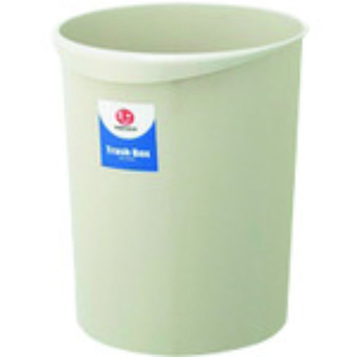 JTX 831186)持ち手付ゴミ箱丸型18.3Lグレ- N153JG5(Tcode:1967894)