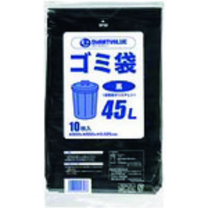 JTX 861310)ゴミ袋LDD 黒 45L10枚 N210J-45(Tcode:1958448)