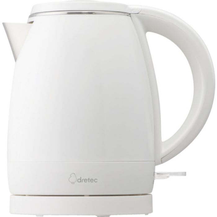 dretec 電気ケトル リコリス 0.8L ホワイト(Tcode:2709894)