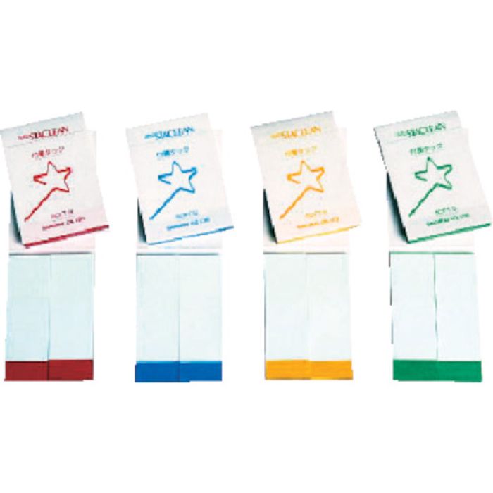 桜井 クリーンルーム用文房具 ニュ-スタクリン付箋タック赤 (30枚入)(Tcode:8162697)