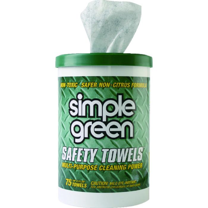 KDS シンプルグリーンウェットタオル75枚入(Tcode:3762009)