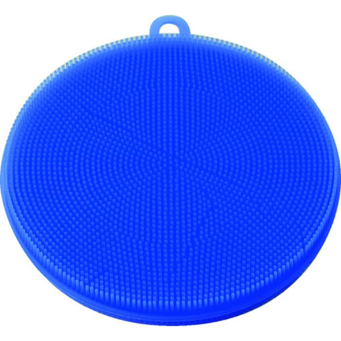 TRUSCO シリコンたわし 青(Tcode:1612313)