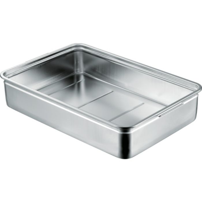 スギコ SUGICO 18-8 サニタリー番重バット(取っ手一体型) 中8cm(Tcode:2574140)