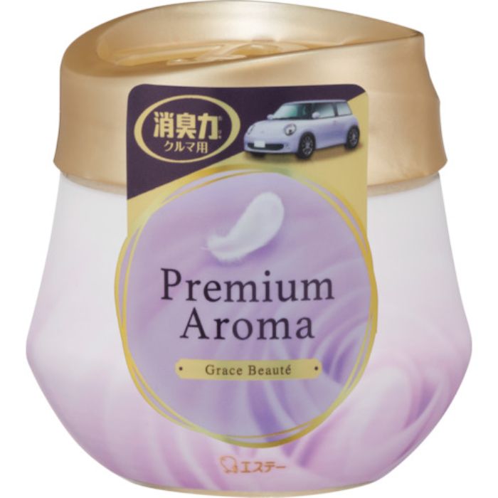 エステー クルマの消臭力 Premium Aroma ゲルタイプ グレイスボーテ(Tcode:2676845)