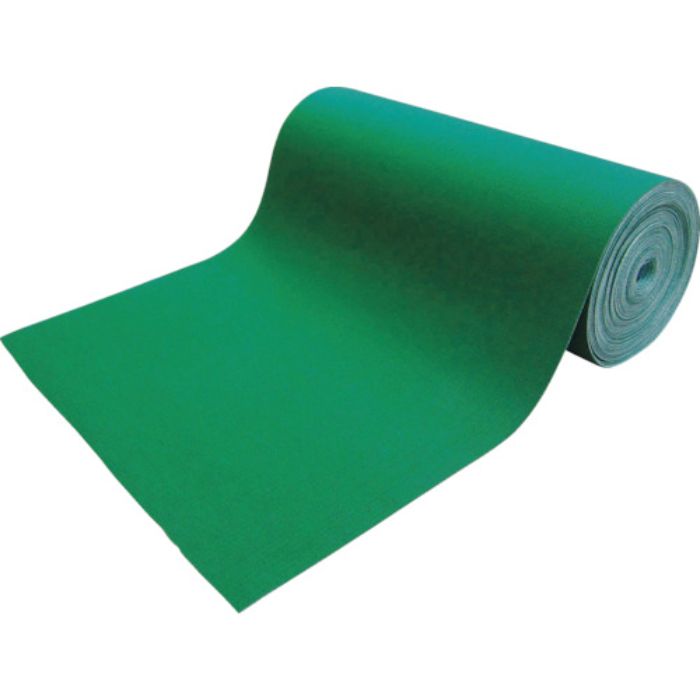 TRUSCO 吸油・吸水ロールマット 緑 裏面フィルム付 幅900mmx25m(Tcode:7915811)