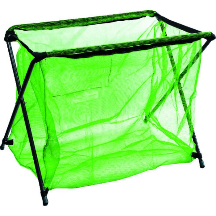 TRUSCO 折りたたみ式・ネット交換可能ゴミ置き場 グリーン(Tcode:1147975)