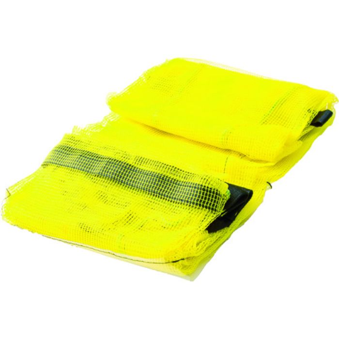 TRUSCO 折りたたみ式・ネット交換可能ゴミ置き場用替えネット イエロー   (Tcode:1147977)