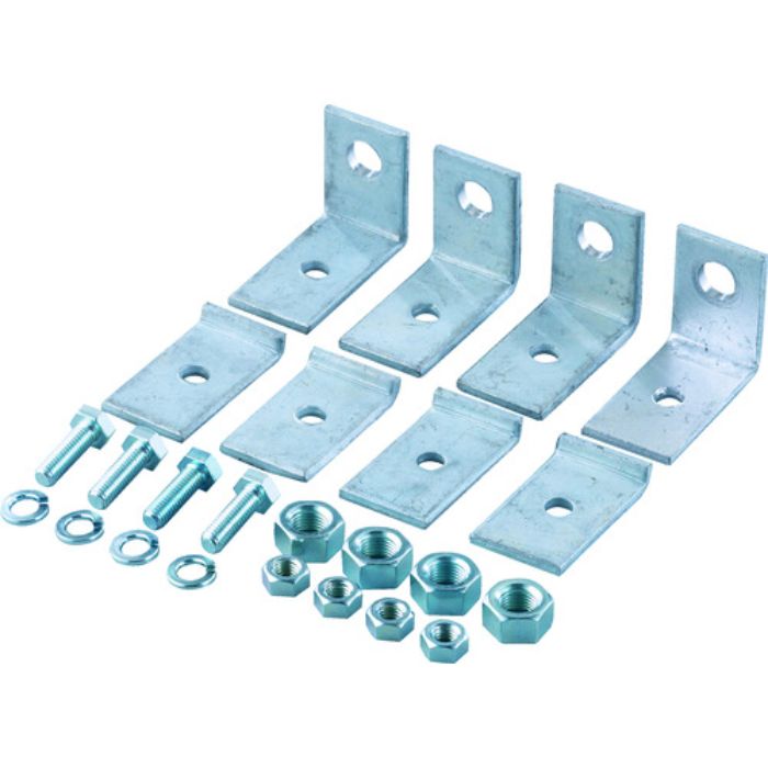 TRUSCO 収集用ゴミ箱用キャスター取付金具(Tcode:2280264)