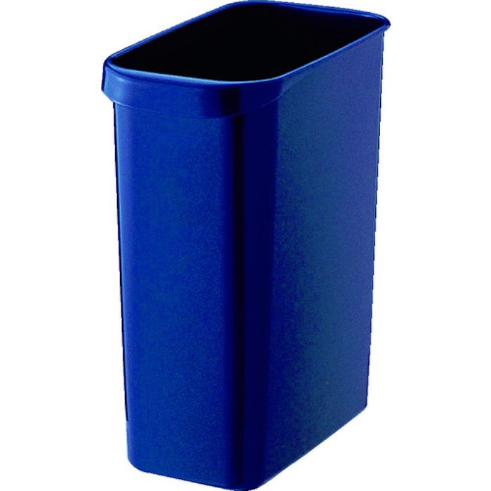 TRUSCO くず入れ 角型 18.0L ダークブルー(Tcode:3539938)