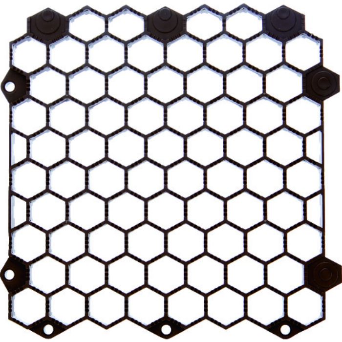 TRUSCO 抗菌・防炎ジョイントスノコ 土足用 ブラウン(Tcode:2072732)