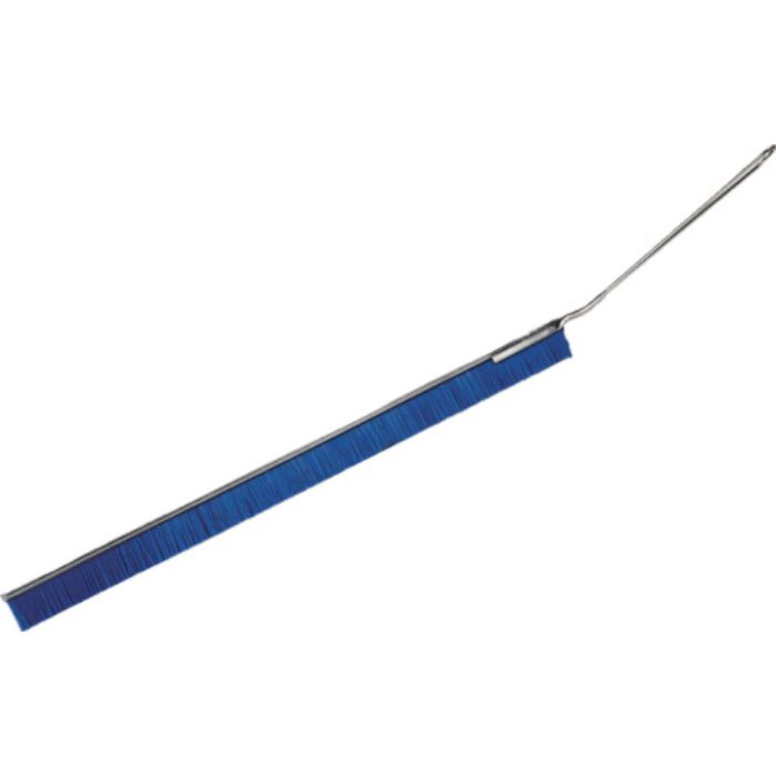 TRUSCO J型ロングブラシ 全長370mm ブルー(Tcode:2572505)