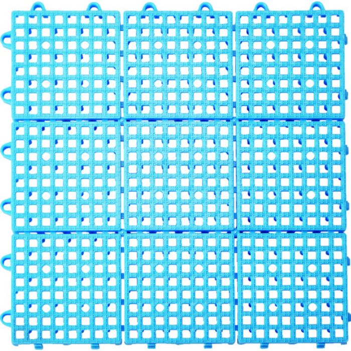 TRUSCO 抗菌・防炎ジョイントスノコ ブルー(Tcode:1245803)