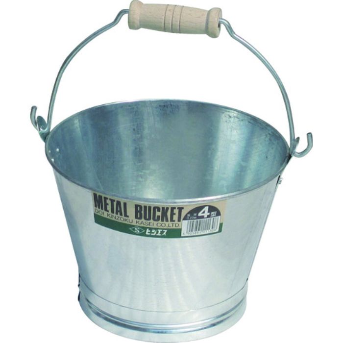 ヒシエス トタン小バケツ#4(Tcode:8600047)