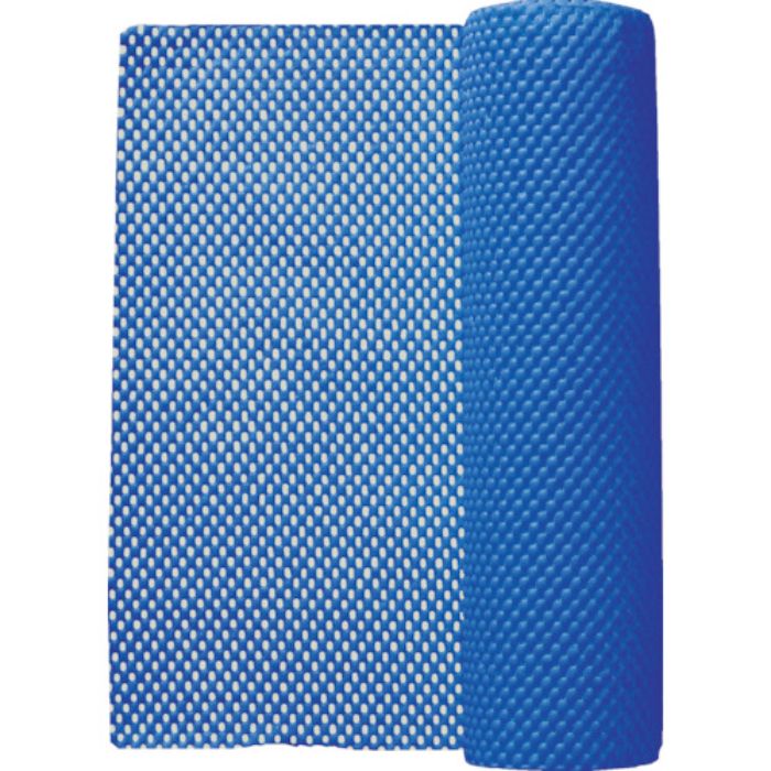TRUSCO ノンスリップマット 300X2000mm 青(Tcode:7922337)