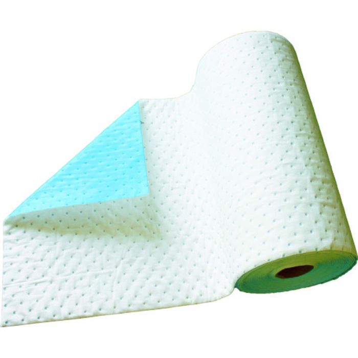 TRUSCO フィルム裏地付き油吸収シート 油専用 ロールタイプ 幅600mm(Tcode:7596855)