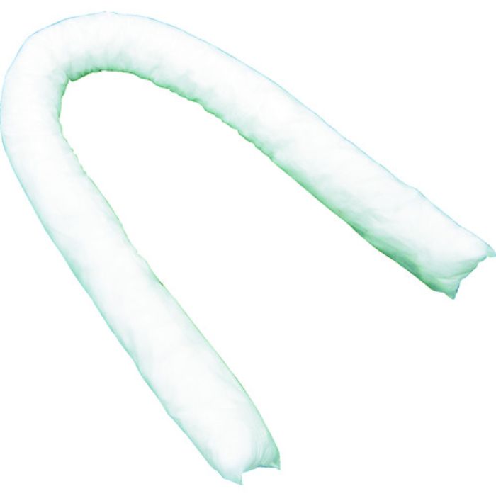 TRUSCO 吸収材 オイル・水両用キャッチャー天然繊維 チューブタイプ Φ70X1200mm 油吸収量4.4L/本(Tcode:8561187)