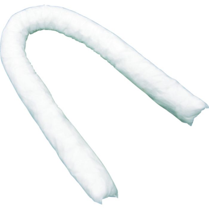 TRUSCO 吸収材 まとめ買い オイル・水両用キャッチャー 天然繊維Φ70X1200 チューブタイプ25本入(Tcode:2495636)