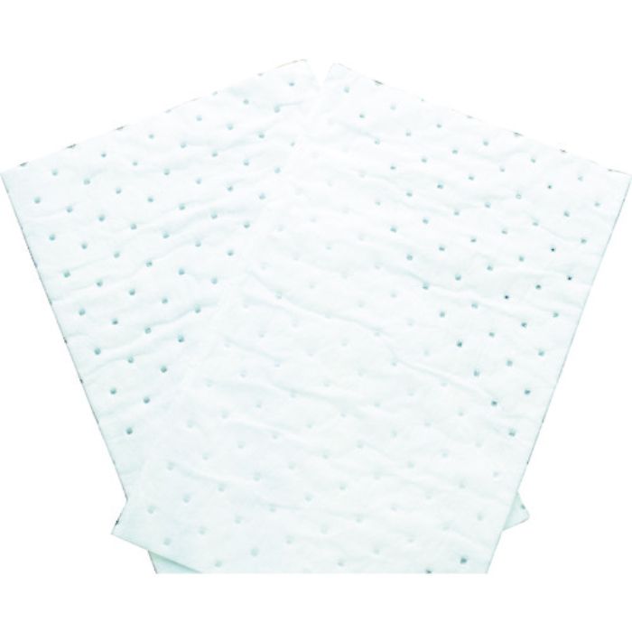 TRUSCO 油吸着材 エコノミータイプ 400X500X2MM 10枚入(Tcode:8338511)