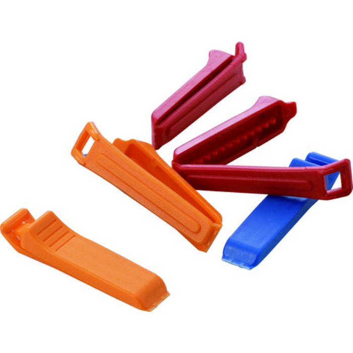 TRUSCO 再生ペットパックル L 黄2コ・赤2コ・青1コ (5個入)(Tcode:2602946)