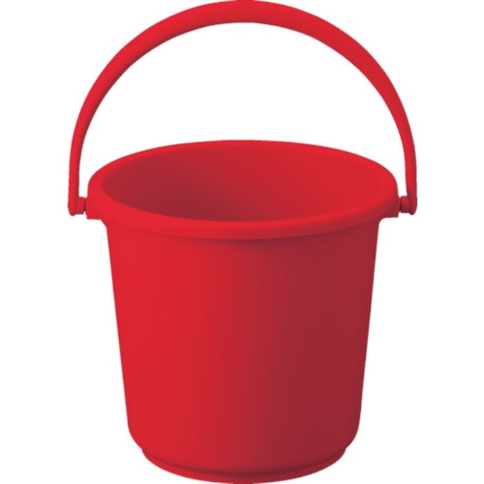 TRUSCO PPカラーバケツ 15L 赤(Tcode:7804997)