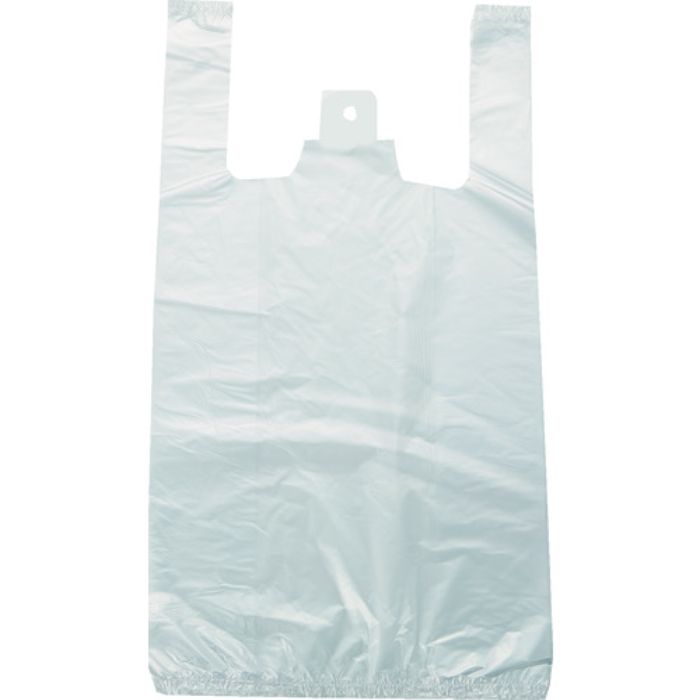 TRUSCO レジ袋 30/40号 480X390(255)mm 半透明 100枚入(Tcode:1162288)