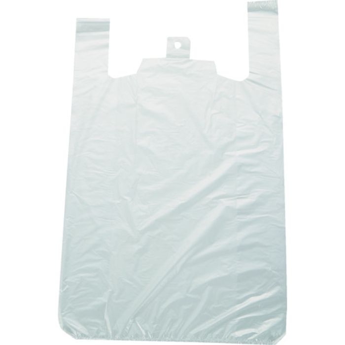 TRUSCO レジ袋 60/50号 580X490(345)mm 半透明 100枚入(Tcode:1162293)