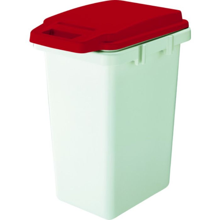 TRUSCO 連結ワンハンドパッキンペール 45L レッド(Tcode:1145566)