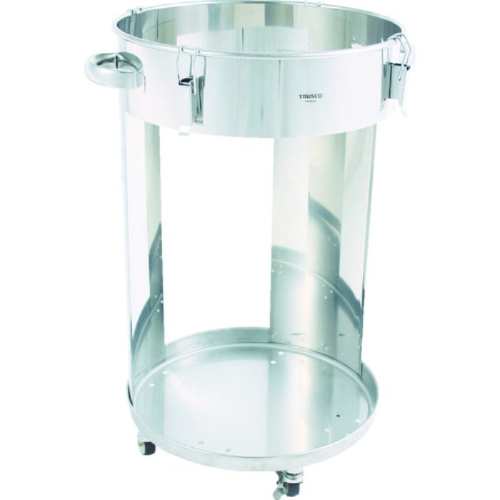 TRUSCO ステンレスダストボックス 80L(Tcode:7933371)