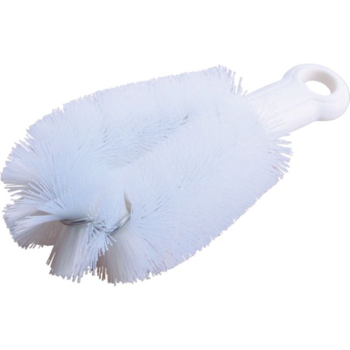 TRUSCO タワシブラシ ショートタイプ HACCP対応 ホワイト(Tcode:8191540)