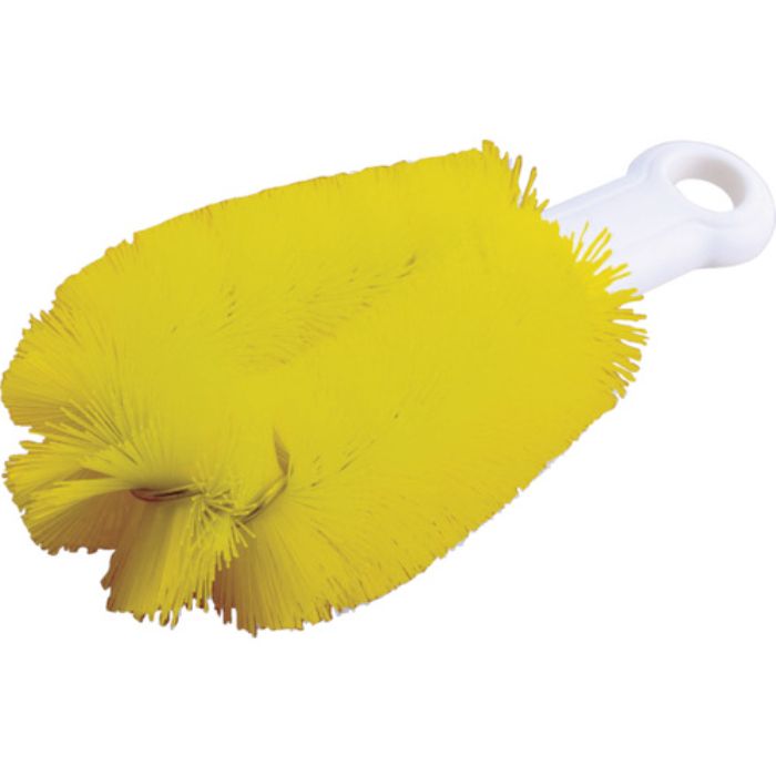 TRUSCO タワシブラシ ショートタイプ HACCP対応 イエロー(Tcode:8191541)