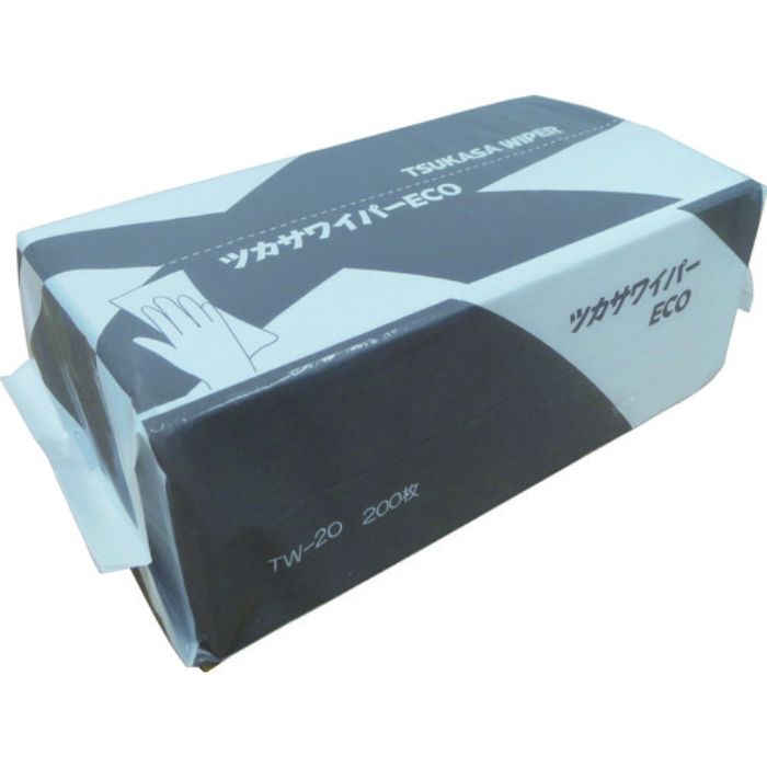 ツカサ ツカサワイパーECO(ペーパータオル)TW-20(再生紙 厚手) (Tcode:7922949)