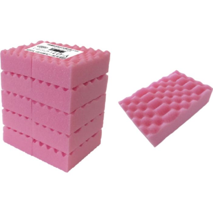 キクロン カラースポンジ10Pピンク(Tcode:5100834)