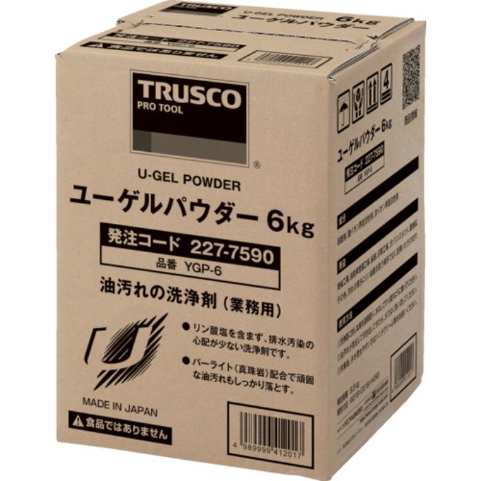 TRUSCO ユーゲルパウダー 6kg(Tcode:2277590)